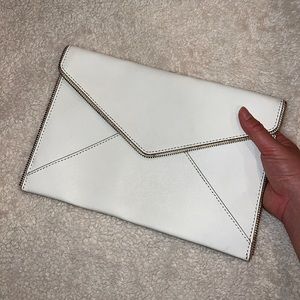 Rebecca Minkoff | White Envelope Clutch Purse